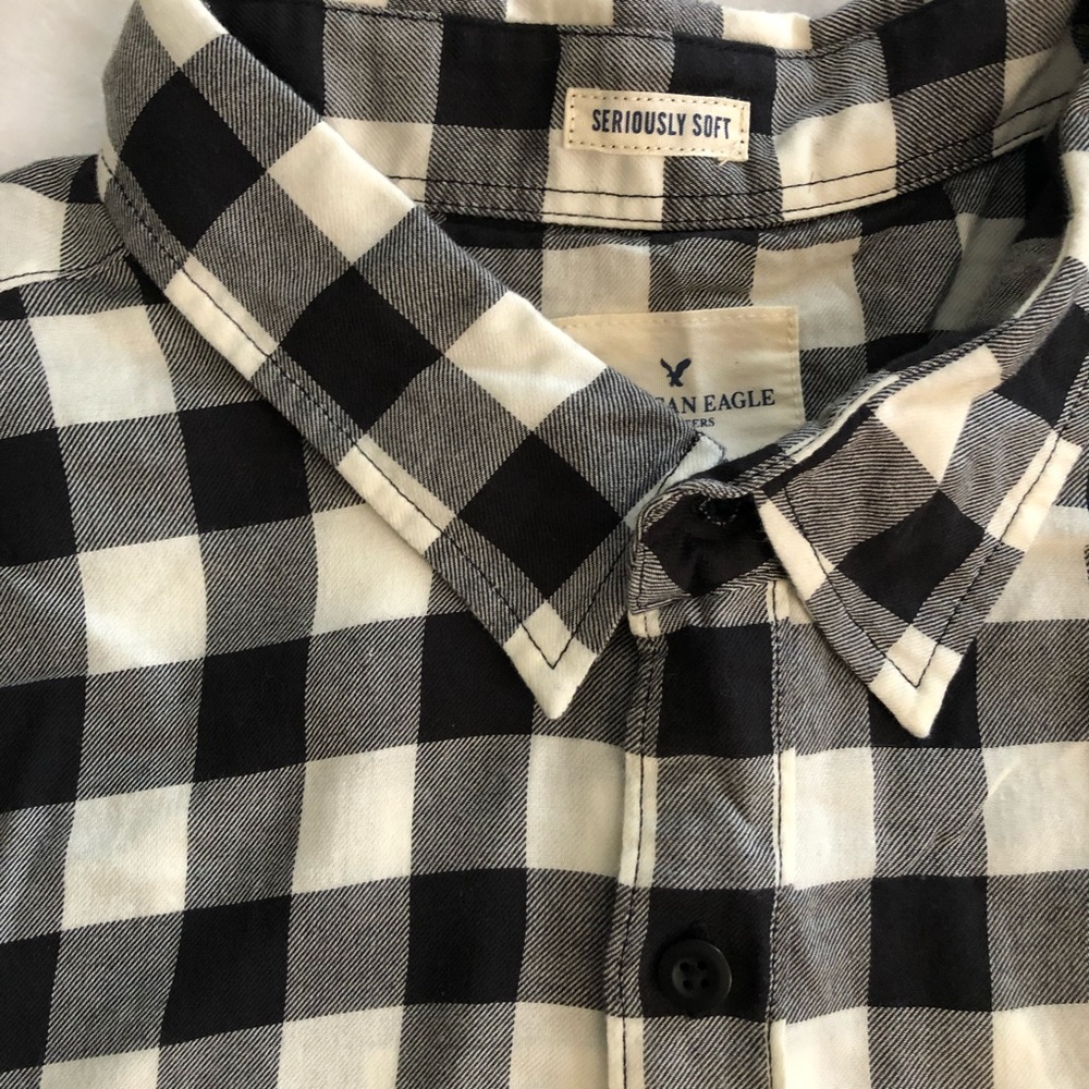 AE Seriously Soft Oxford Shirt